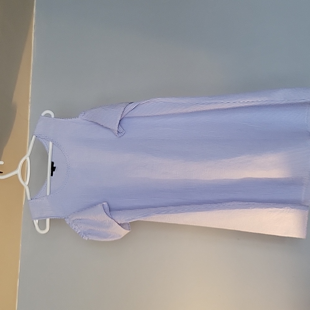 Blue stripped dress, xL